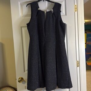 Gray/Silver glittery formal dress